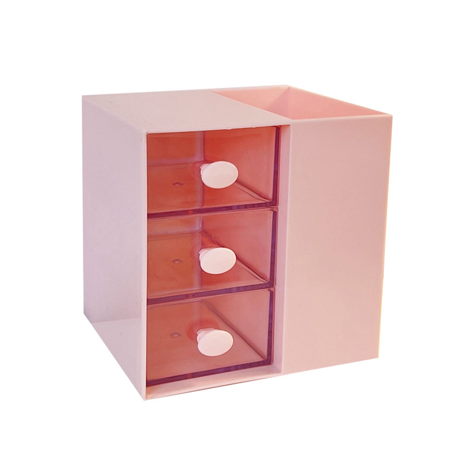 Desktop Storage Box Drawer Design Large Capacity Decorative Simple Dust Cover