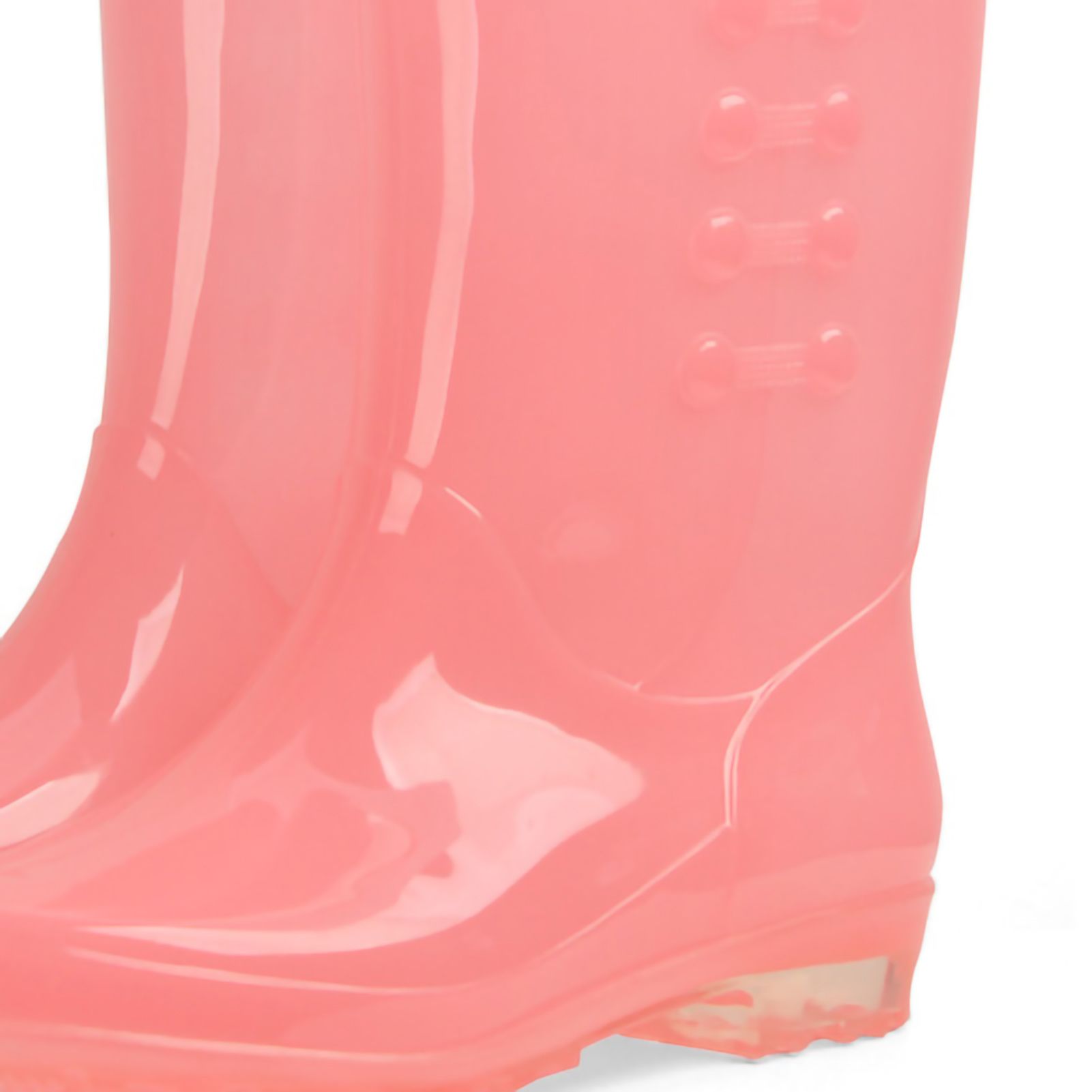 Tall Rain Boots Non Slip Waterproof Rain Shoes PVC Transparent Rain Footwear view 5