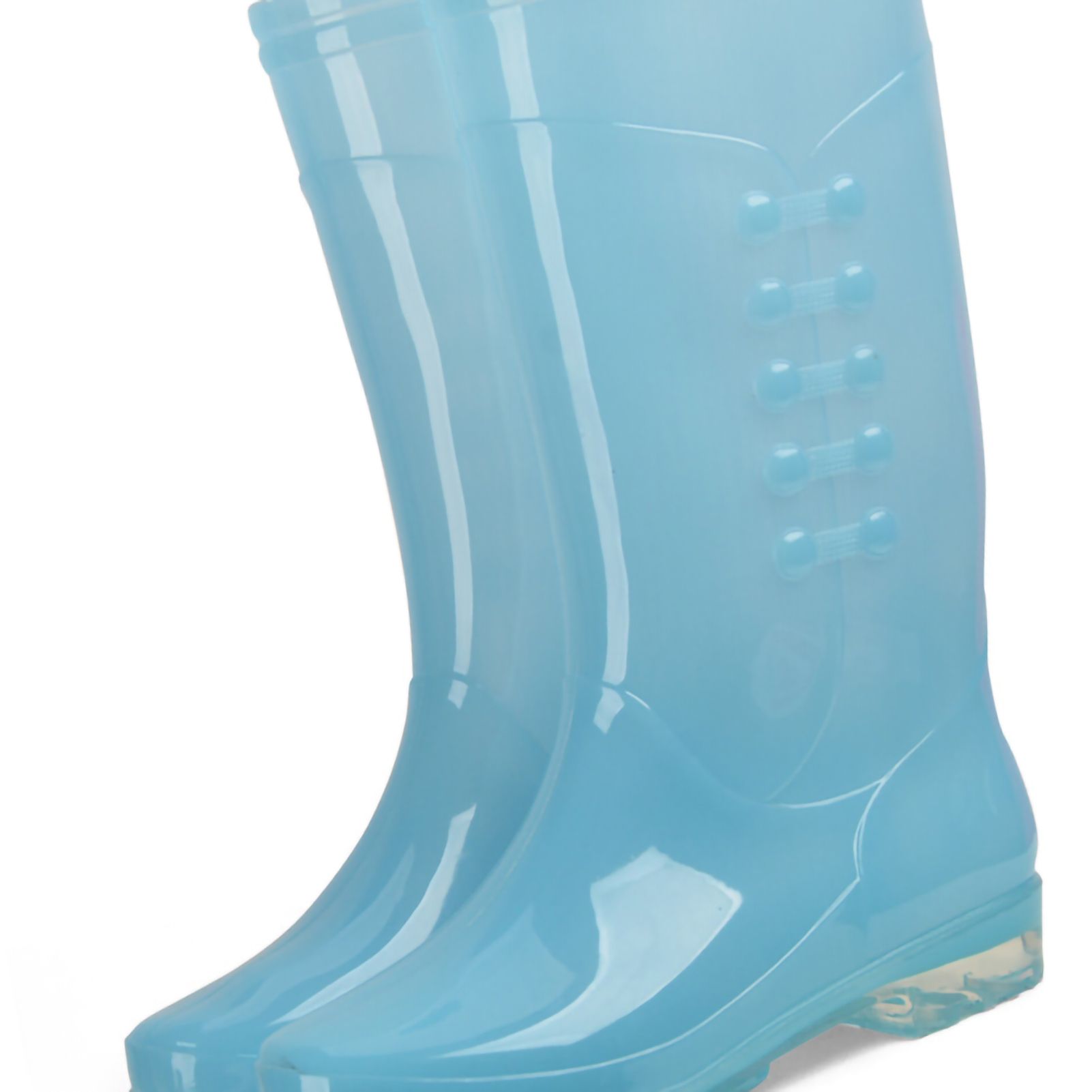 Tall Rain Boots Non Slip Waterproof Rain Shoes PVC Transparent Rain Footwear view 3