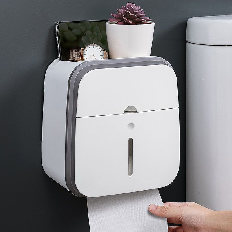 Wall Mounted Tissue Box Holder Strong Bearing Tissue Dispenser with