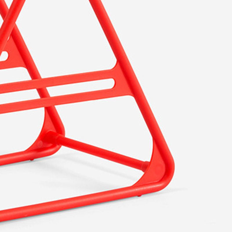 Hanger Storage Rack PP Triangular Rounded Design Shelf Multifunctional view 2