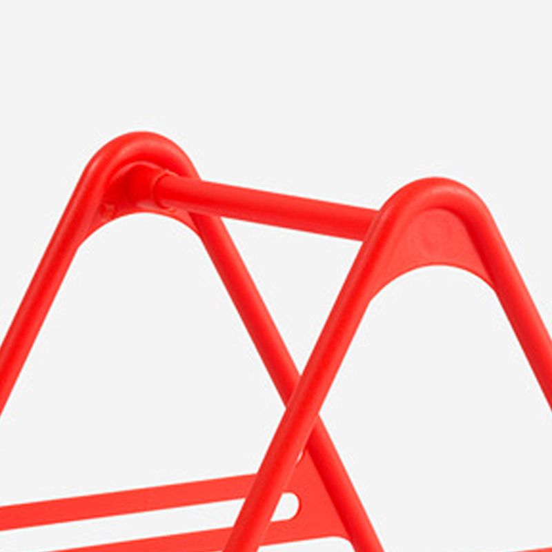 Hanger Storage Rack PP Triangular Rounded Design Shelf Multifunctional view 3