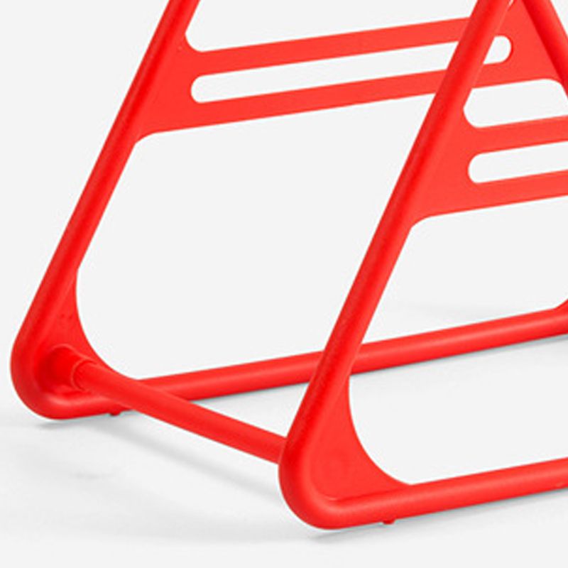 Hanger Storage Rack PP Triangular Rounded Design Shelf Multifunctional view 5