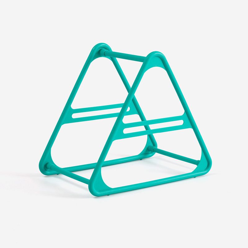 Hanger Storage Rack PP Triangular Rounded Design Shelf Multifunctional — image 1