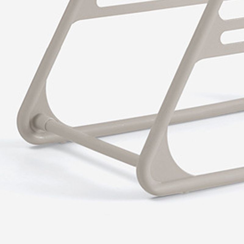 Hanger Storage Rack PP Triangular Rounded Design Shelf Multifunctional view 5