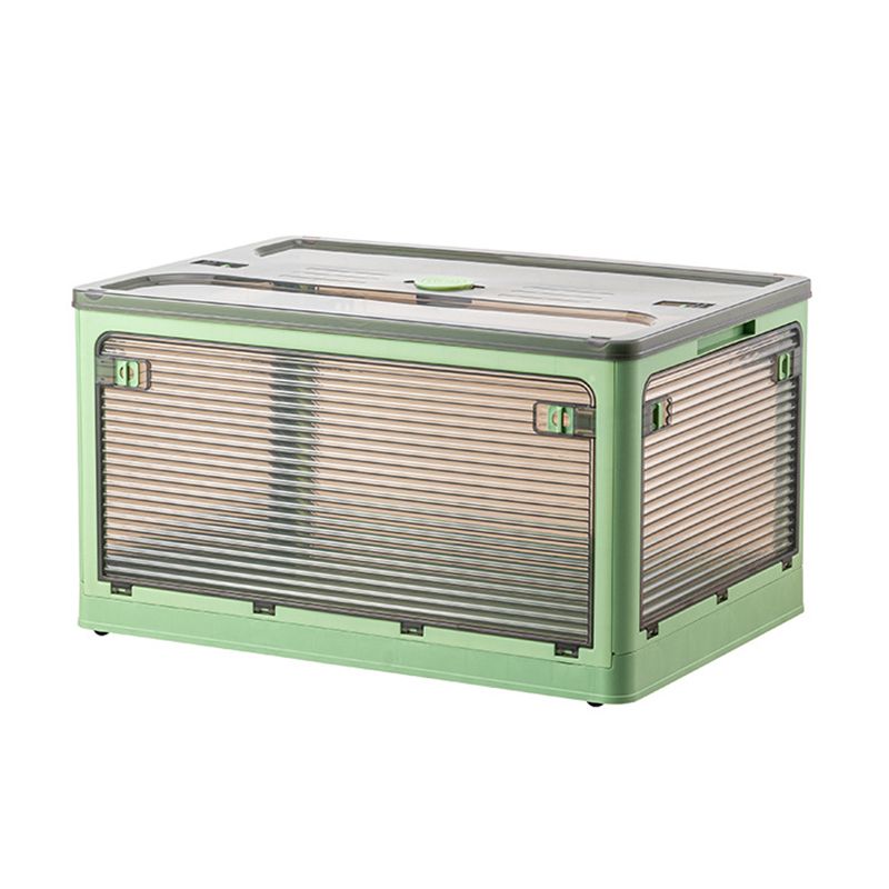Clothes Storage Box Clear Transparent 4 Way Opening Bottom Pulley Design