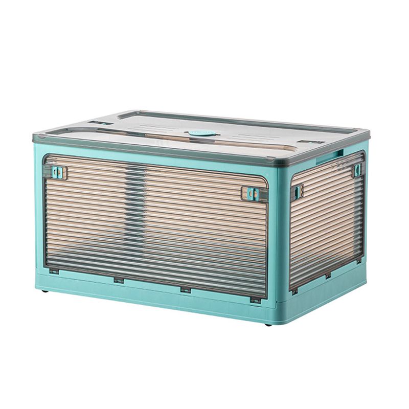 Clothes Storage Box Clear Transparent 4 Way Opening Bottom Pulley Design