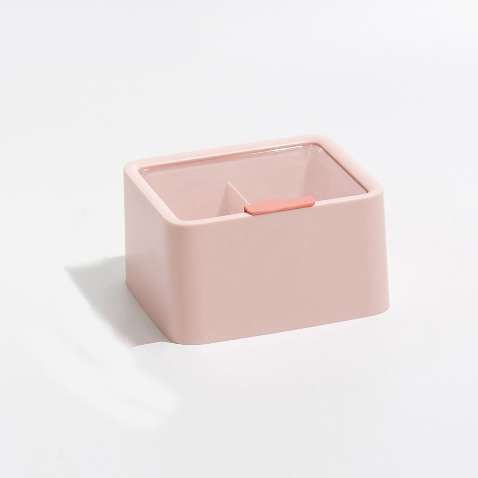 Lipstick Storage Box Large Capacity Double Layer Grid Design Transparent
