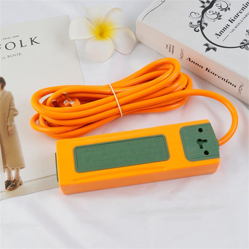 Power Strip Surge Protector with Multiple Outlets Power Socket Wired Anti view 4