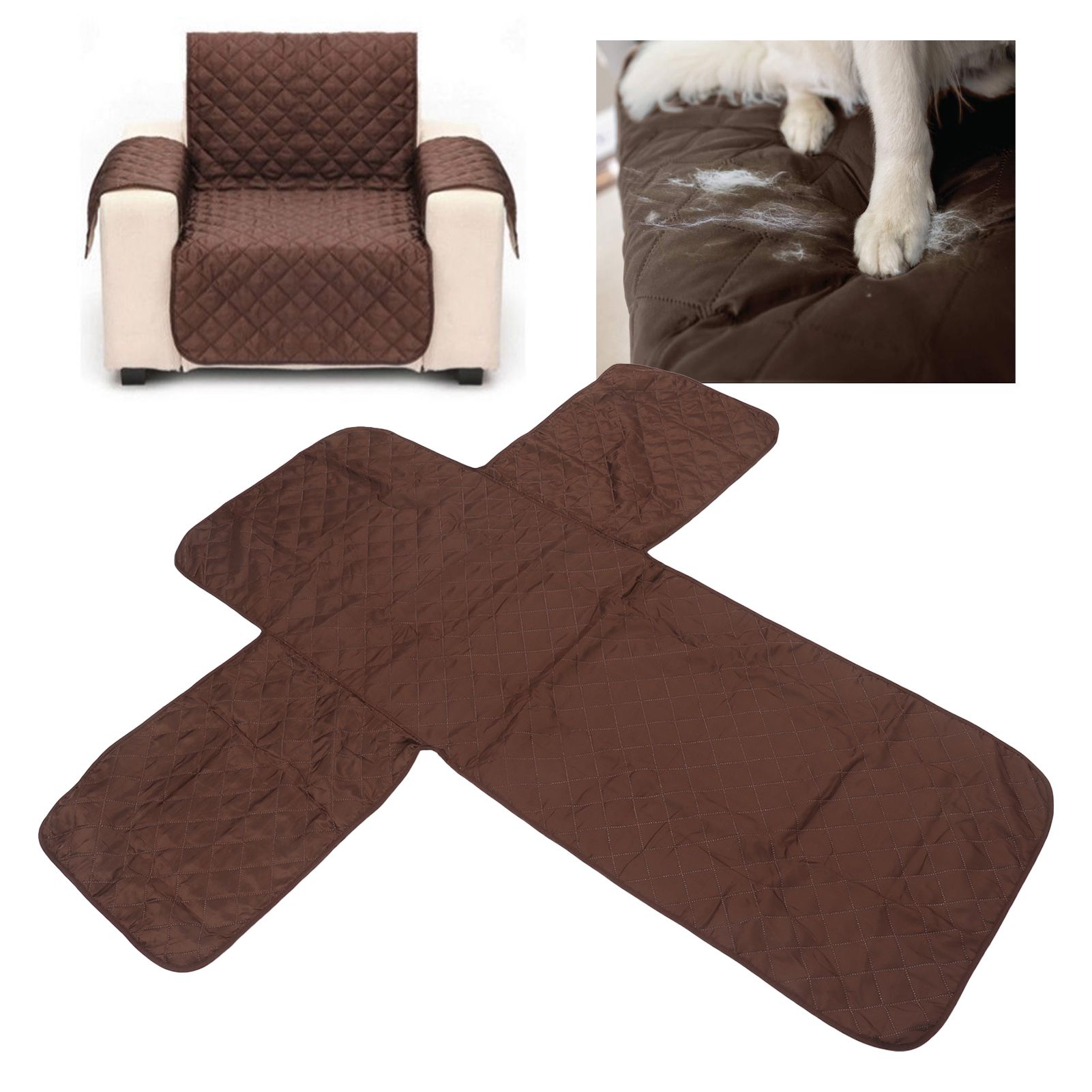 Pet Recliner Sofa Cover Waterproof Stains Wear Tear Resistant Comfortable view 11