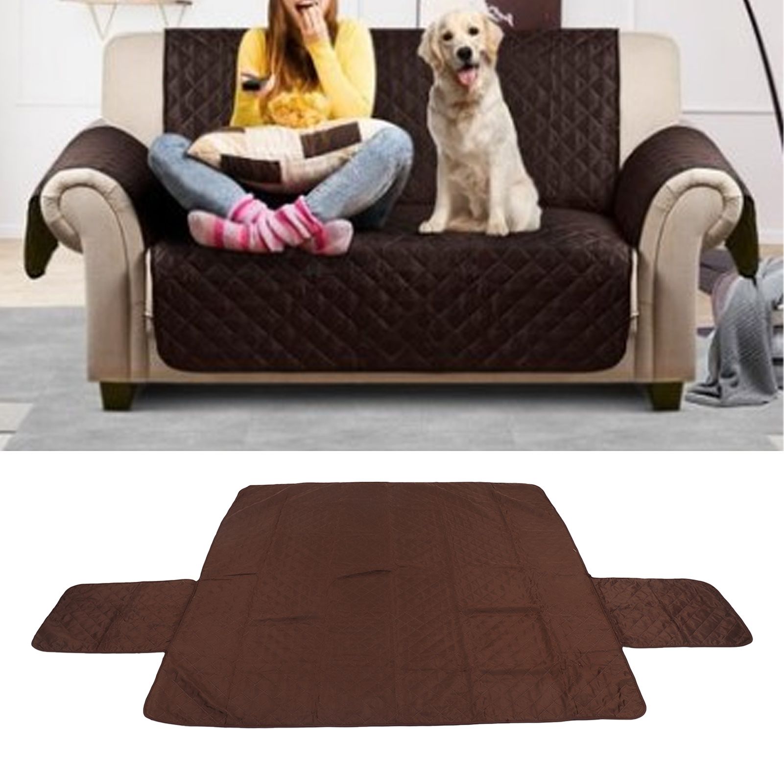 Pet Recliner Sofa Cover Waterproof Stains Wear Tear Resistant Comfortable view 12
