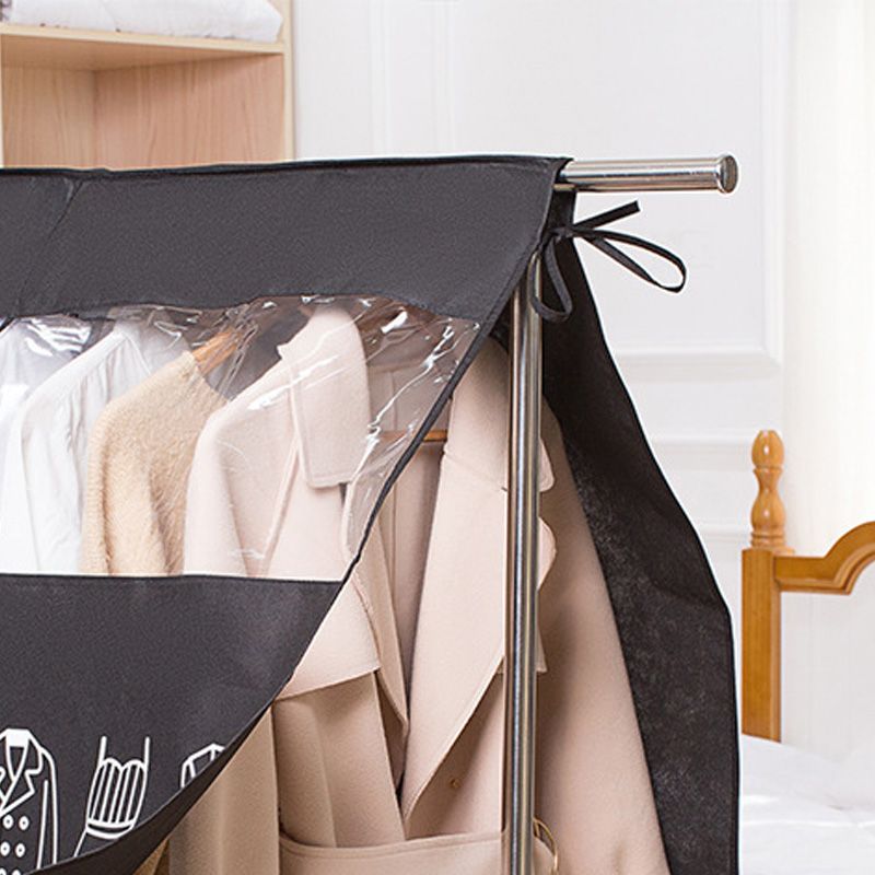 Clothes Dust Cover Nonwoven Dust Prevention Waterproof Transparent Window view 2