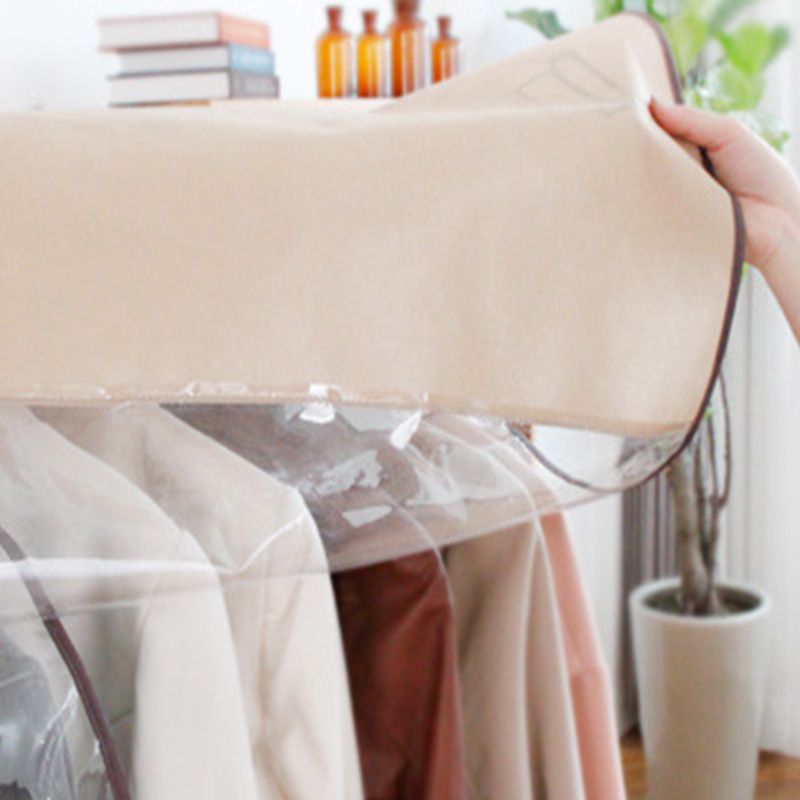 Clothes Dust Cover Nonwoven Dust Prevention Waterproof Transparent Window view 6