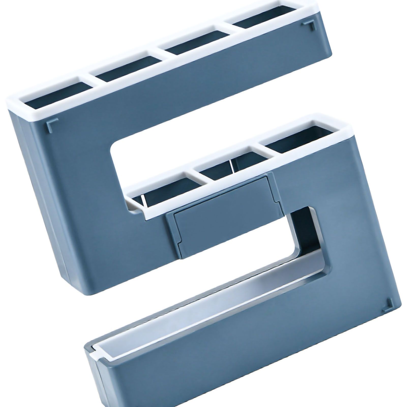 Umbrella Rack Detachable Drainable Cute Number Shape PS Material Wall Mounted view 3