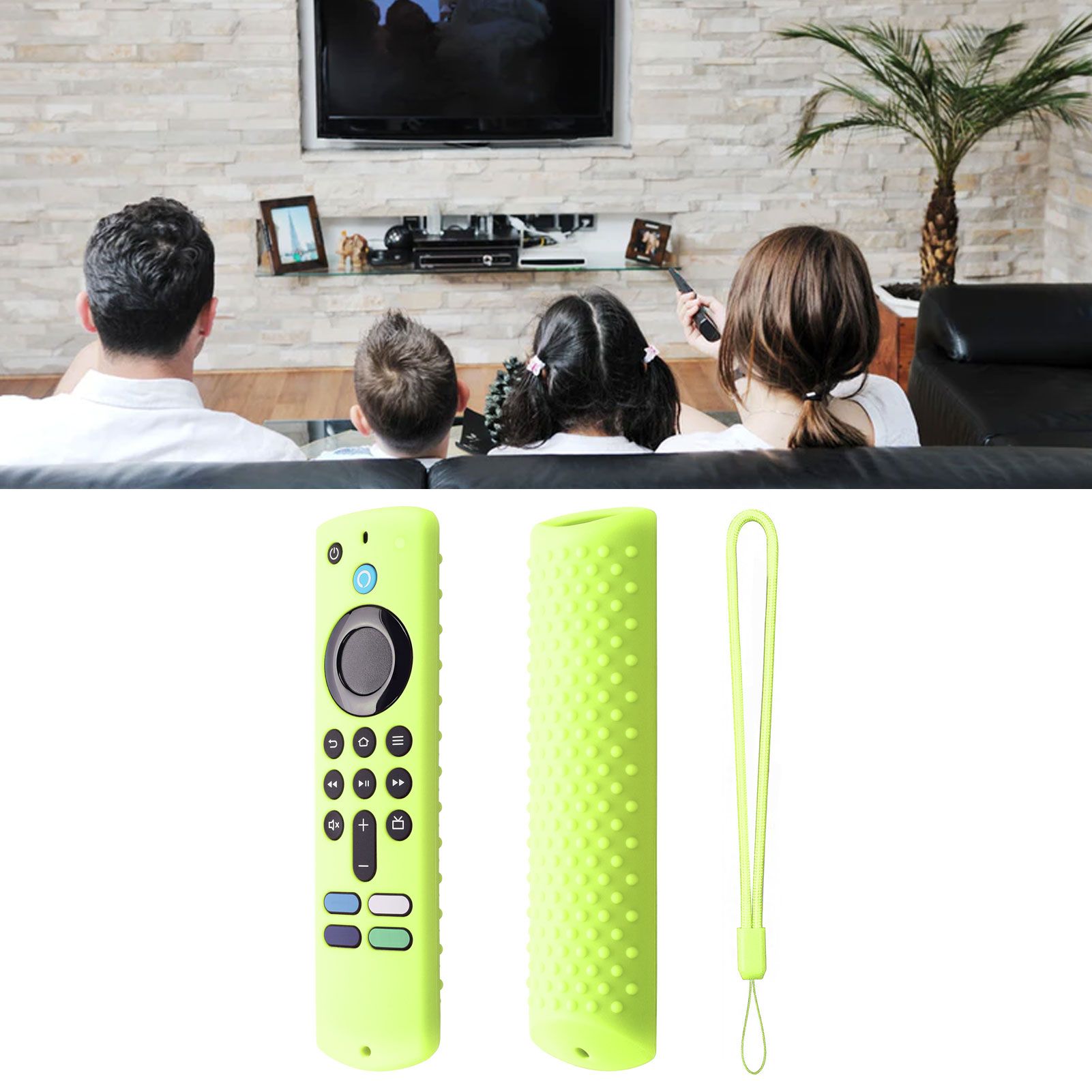 Remote Control Silicone Cover for Fire TV Stick Anti Slip Silicone Protective view 12
