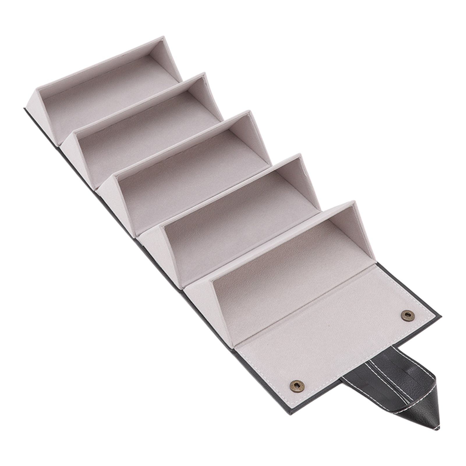 Sunglasses Organizer Case Multifunctional Multiple Slots PU Leather Travel view 9