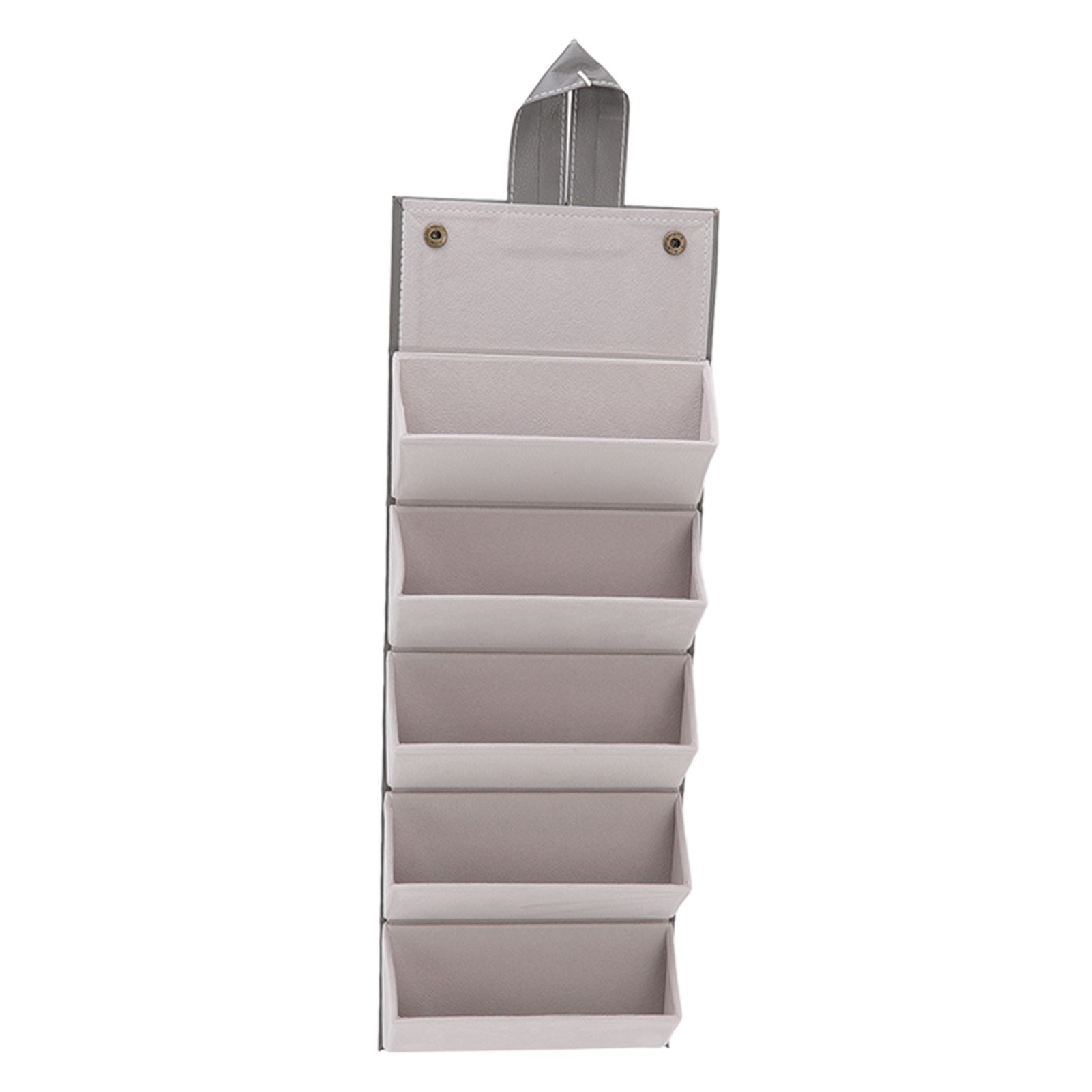 Sunglasses Organizer Case Multifunctional Multiple Slots PU Leather Travel
