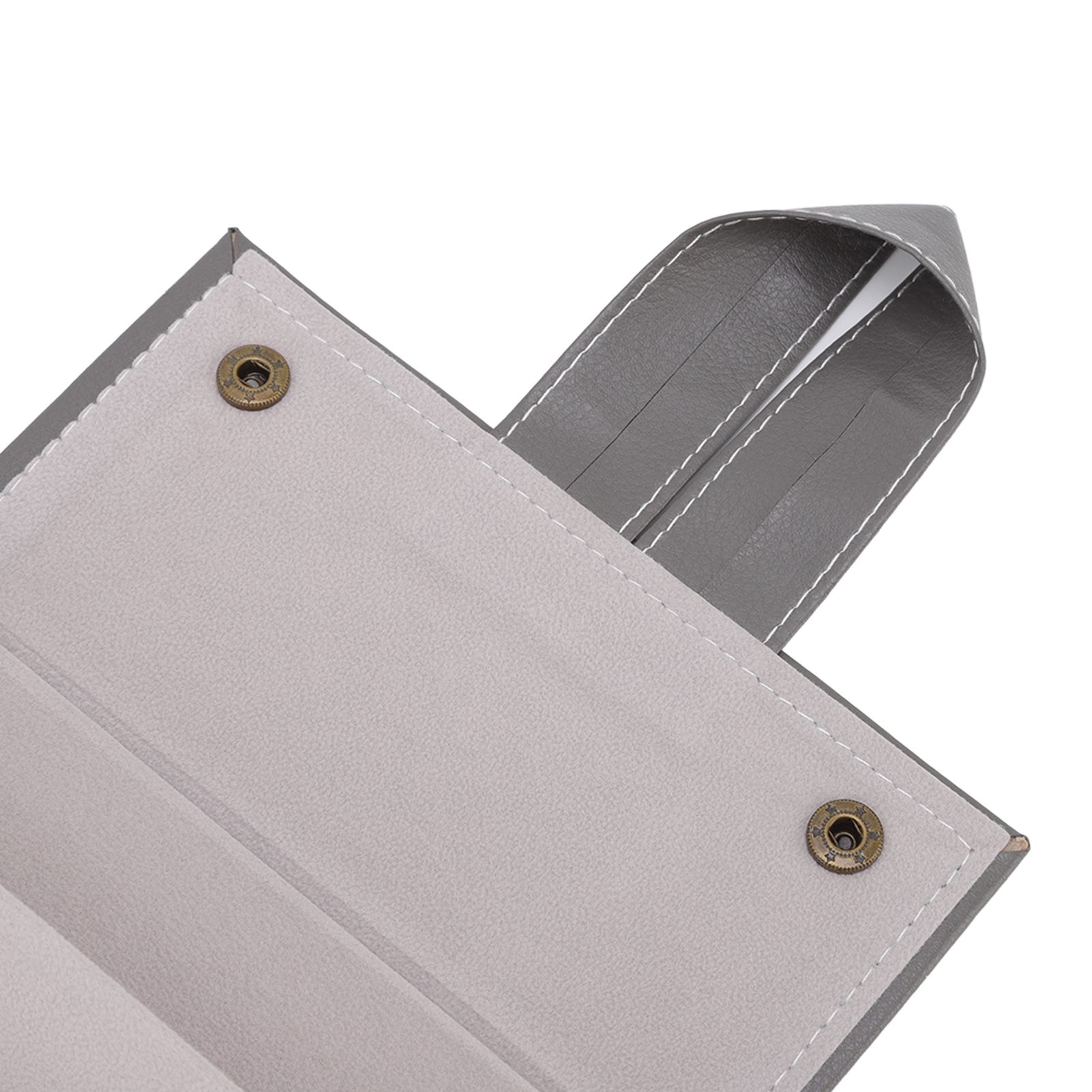 Sunglasses Organizer Case Multifunctional Multiple Slots PU Leather Travel view 13