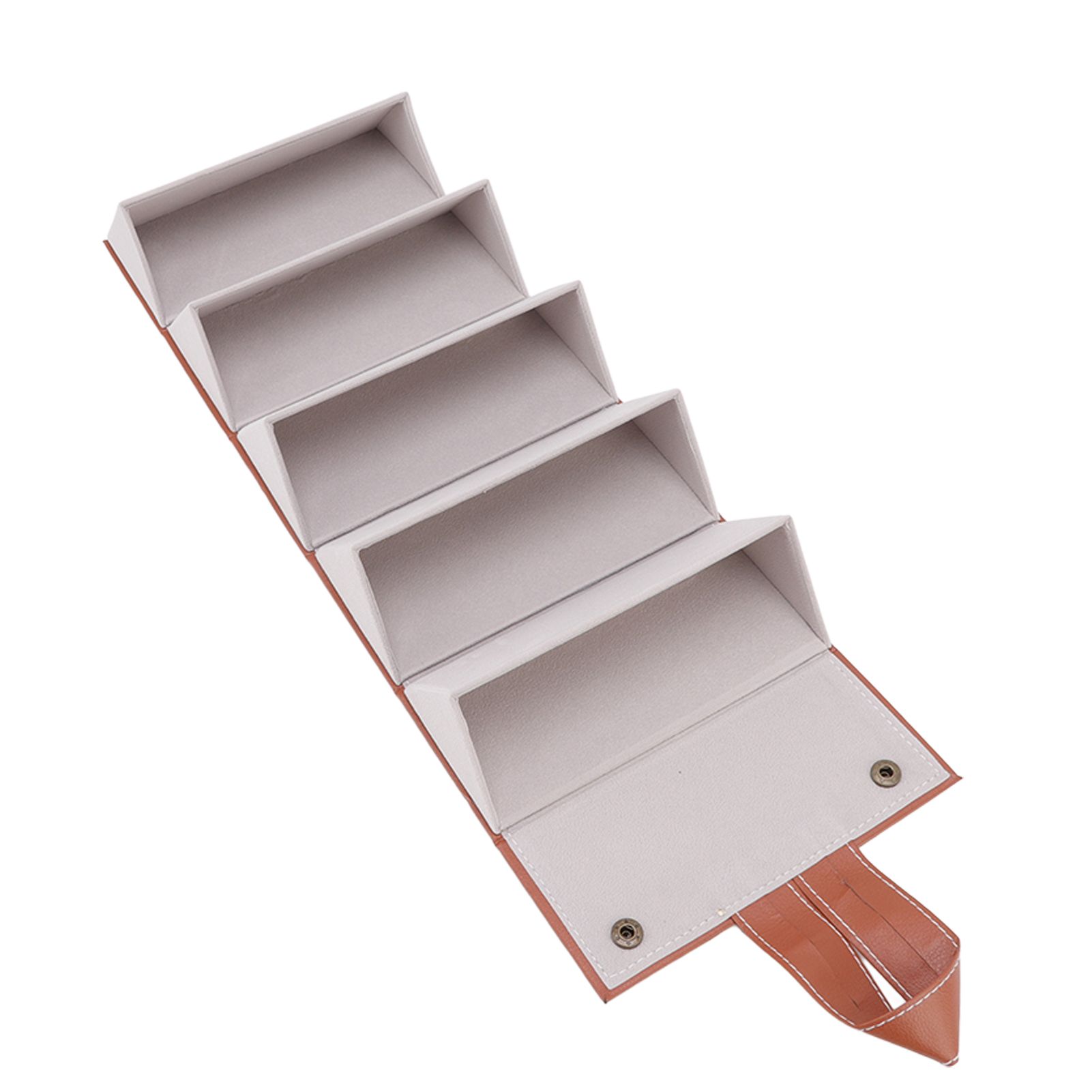 Sunglasses Organizer Case Multifunctional Multiple Slots PU Leather Travel view 7