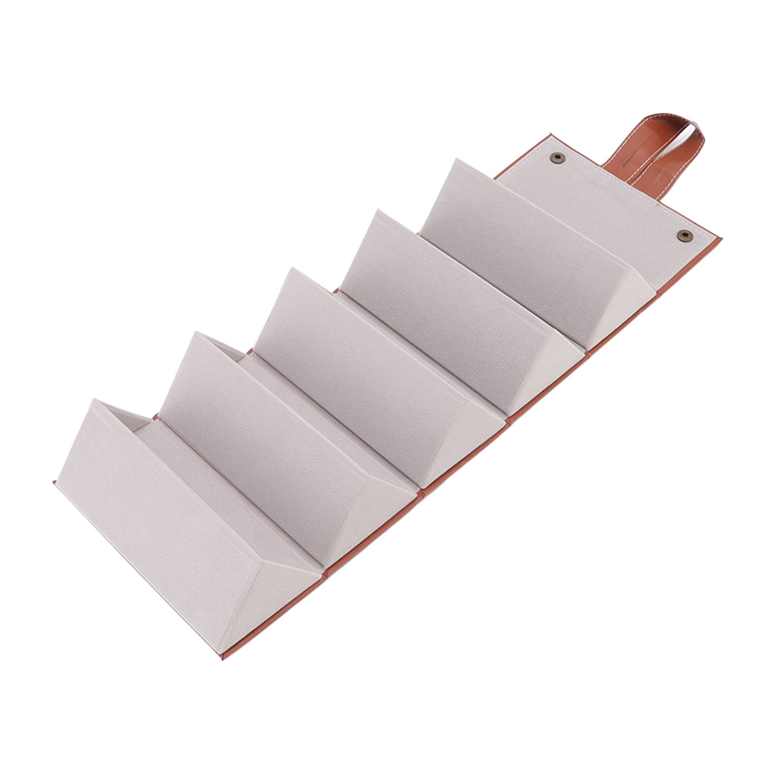 Sunglasses Organizer Case Multifunctional Multiple Slots PU Leather Travel view 10