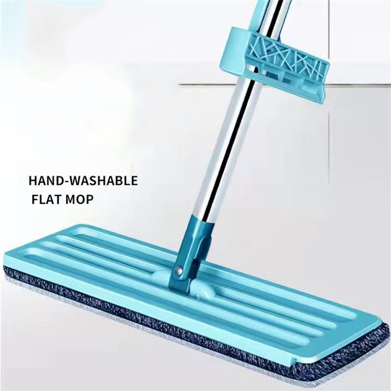 Floor Mop Dry Wet Dual Use Microfiber Free Hand Washing Flat Cleaning Tile Mop view 3