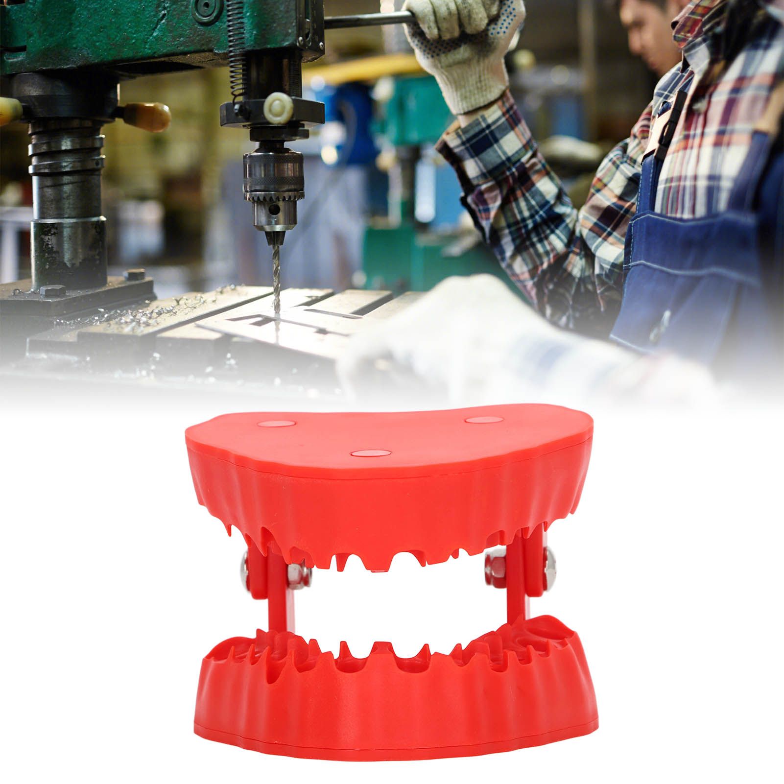Denture Drill Bit Holder 28 Drill Bits Organizer Portable Denture Bit Holder view 12