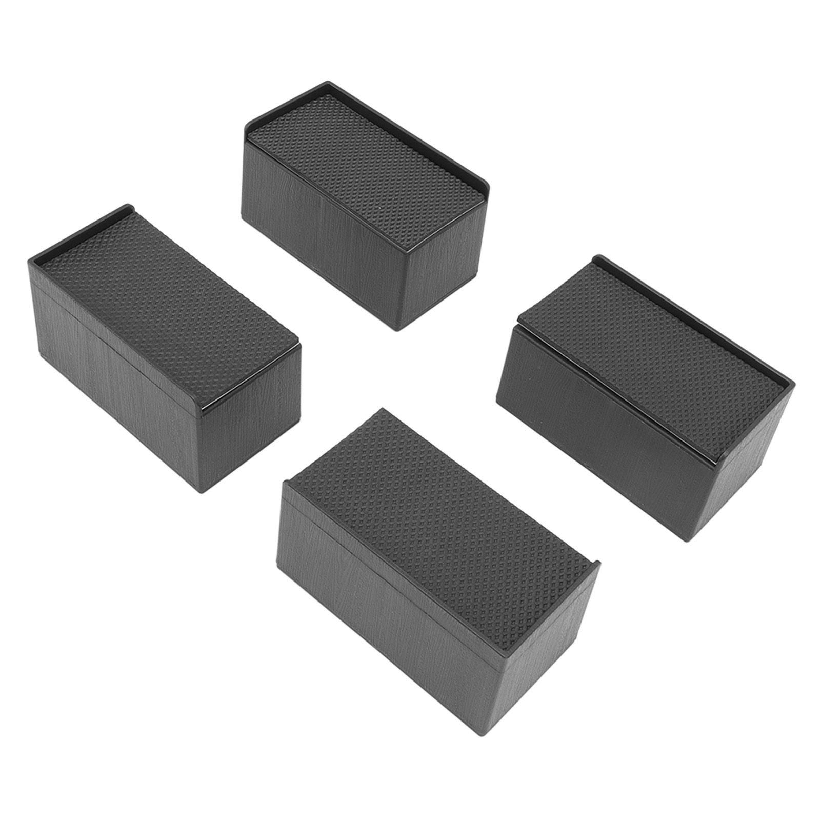 L Shape Rectangular Furniture Risers Rubber Stackable Sofa Risers for Table view 3