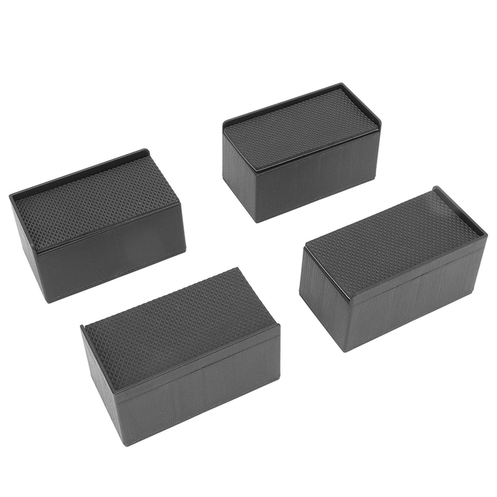 L Shape Rectangular Furniture Risers Rubber Stackable Sofa Risers for Table view 5