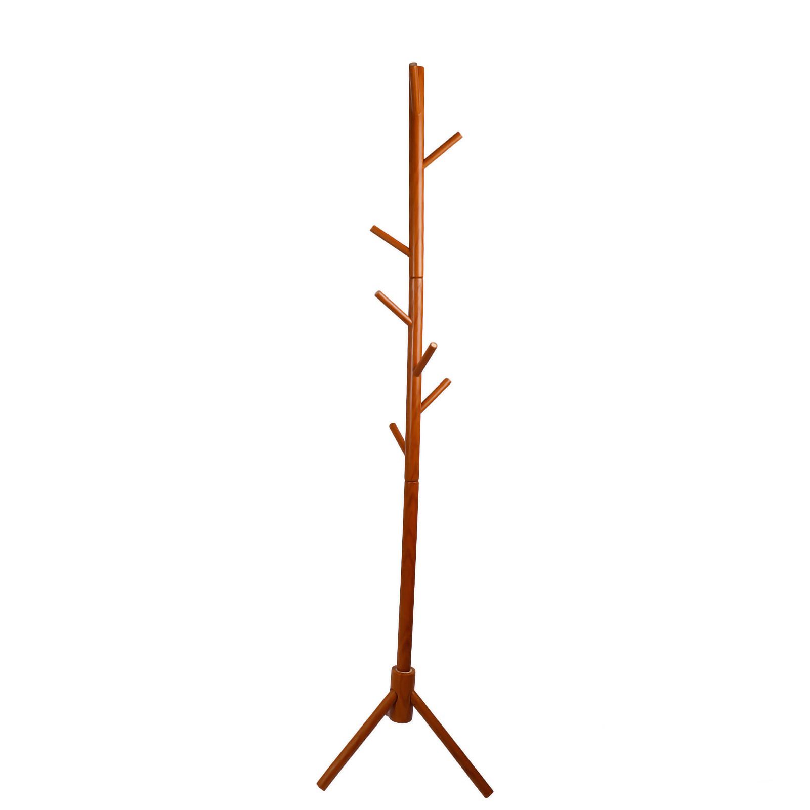 Clothes Tree Solid Wood Round Corner Simple Fashionable Beautiful Coat Hanger