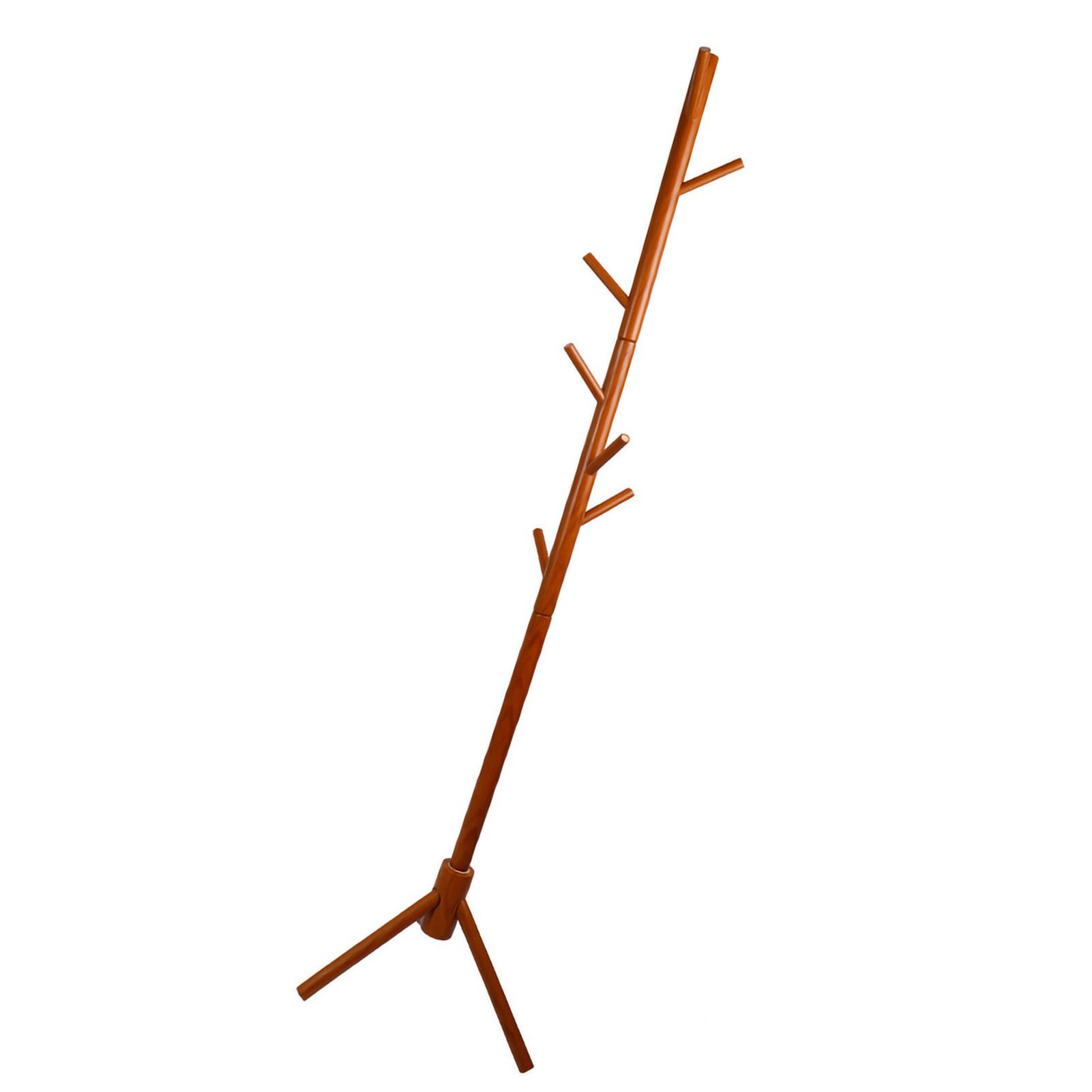 Clothes Tree Solid Wood Round Corner Simple Fashionable Beautiful Coat Hanger view 4