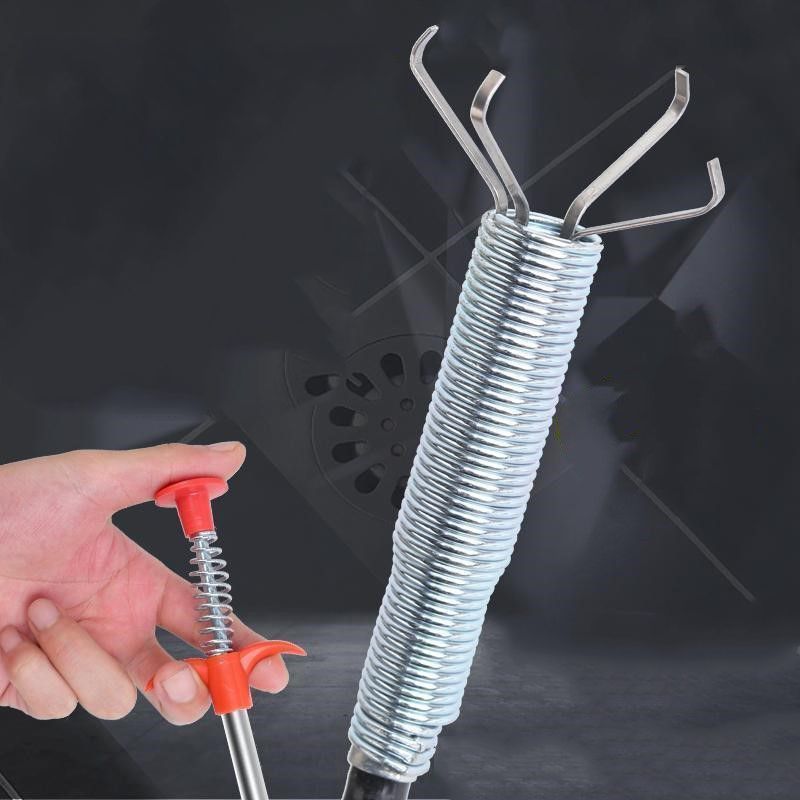 Flexible Sink Grabber Reacher Picker with 4 Claws Sewer Dredging Drain Clog view 9