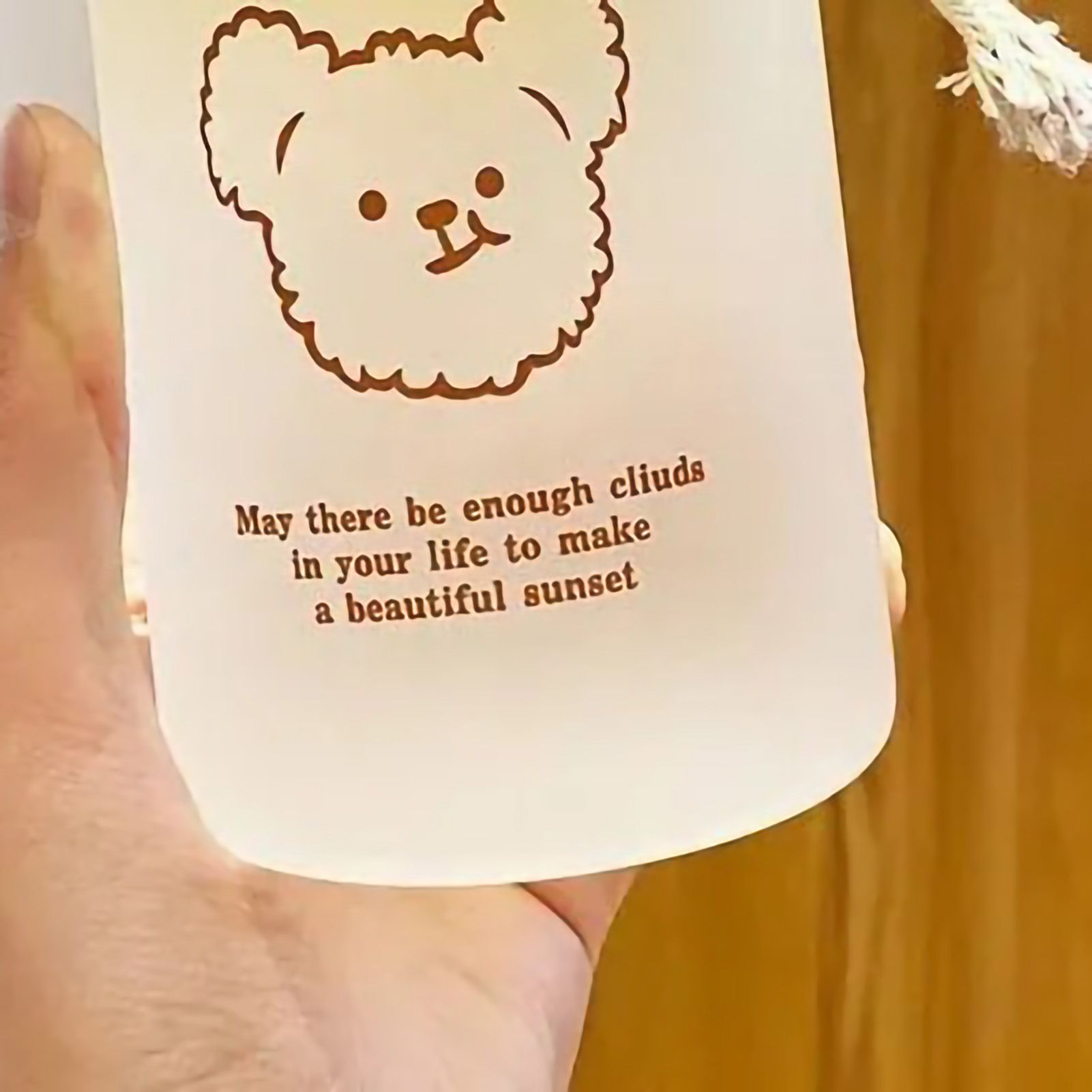 Kids Water Bottle Cute Cartoon Printing Handle Design Healthy Odorless Good view 2
