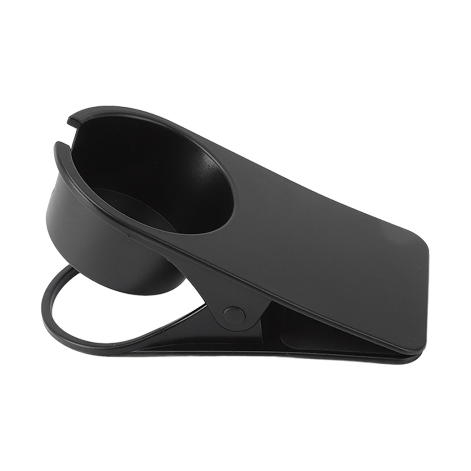 Cup Holder Clip Desk Side Glass Mug Bottle Clamp Stand Plastic for Home Office view 2