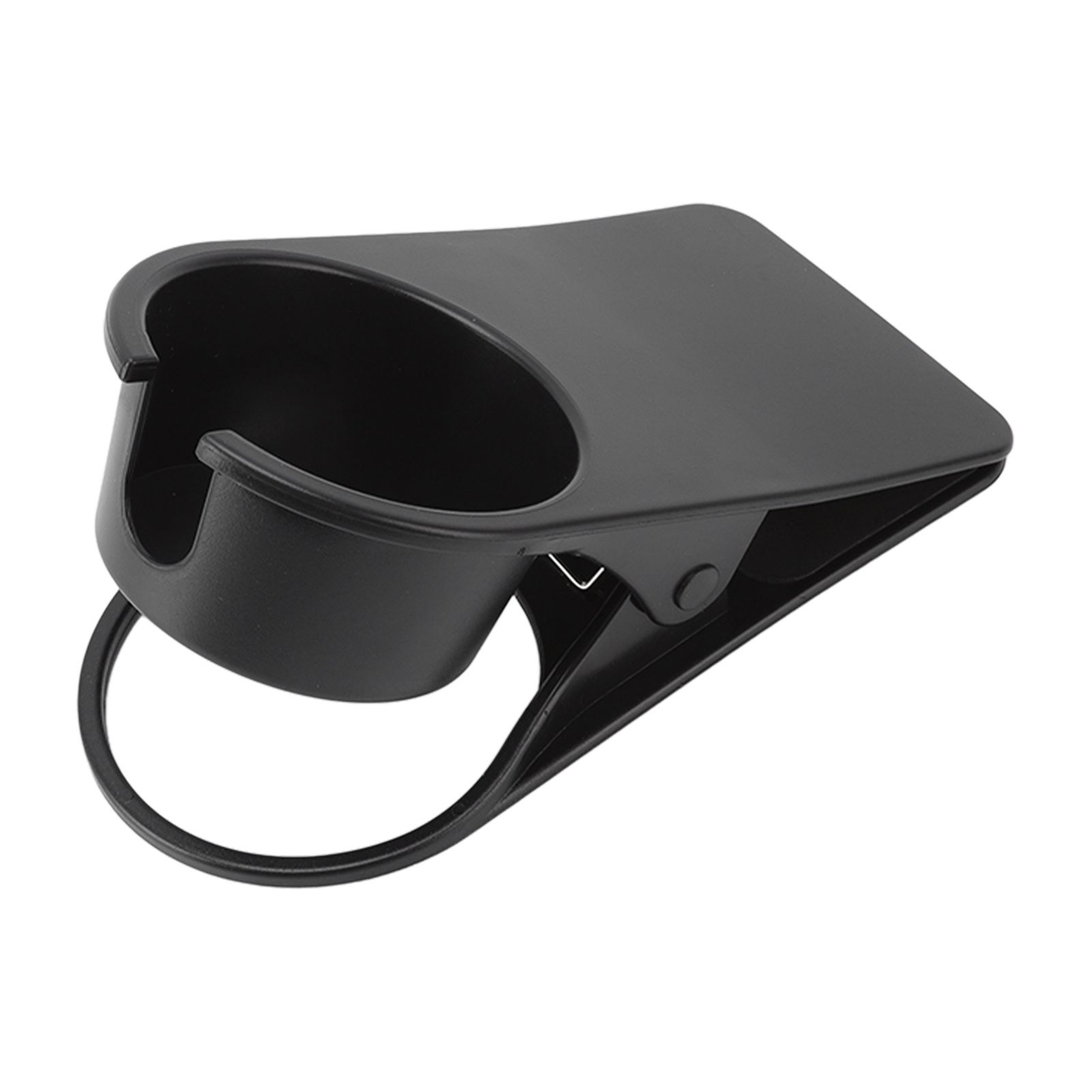 Cup Holder Clip Desk Side Glass Mug Bottle Clamp Stand Plastic for Home Office view 3