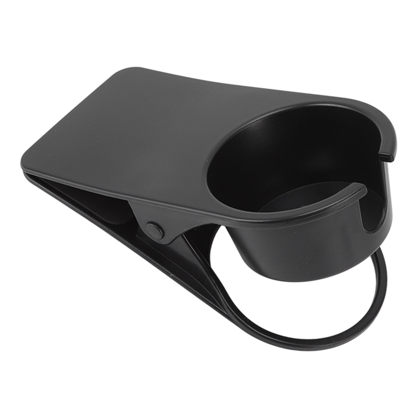 Cup Holder Clip Desk Side Glass Mug Bottle Clamp Stand Plastic for Home Office view 4