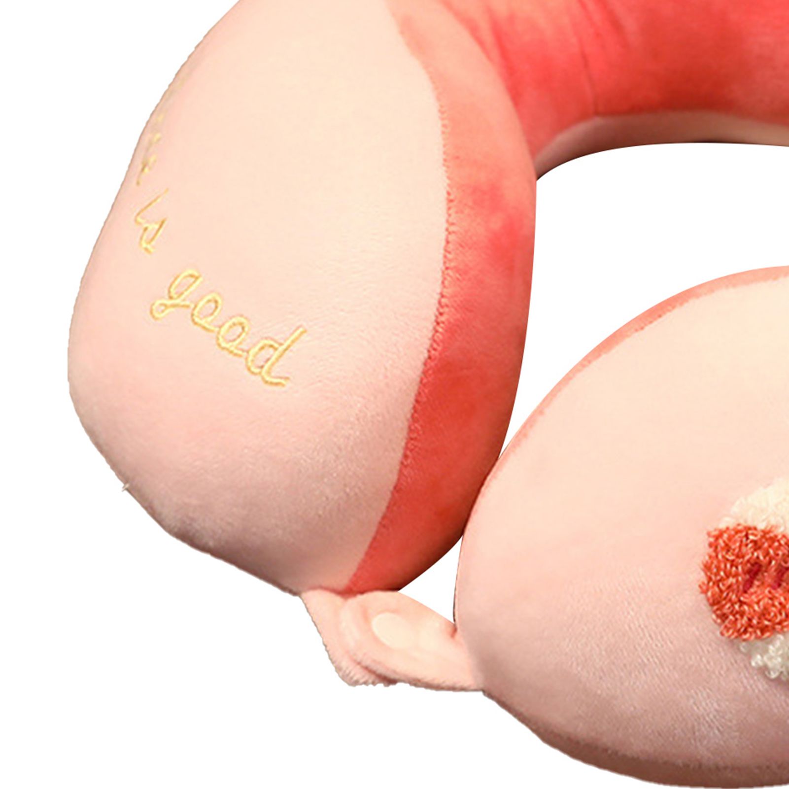 Neck Pillow Cute Animal High Resiliency U Shaped Headrest Airplane Pillow for view 4