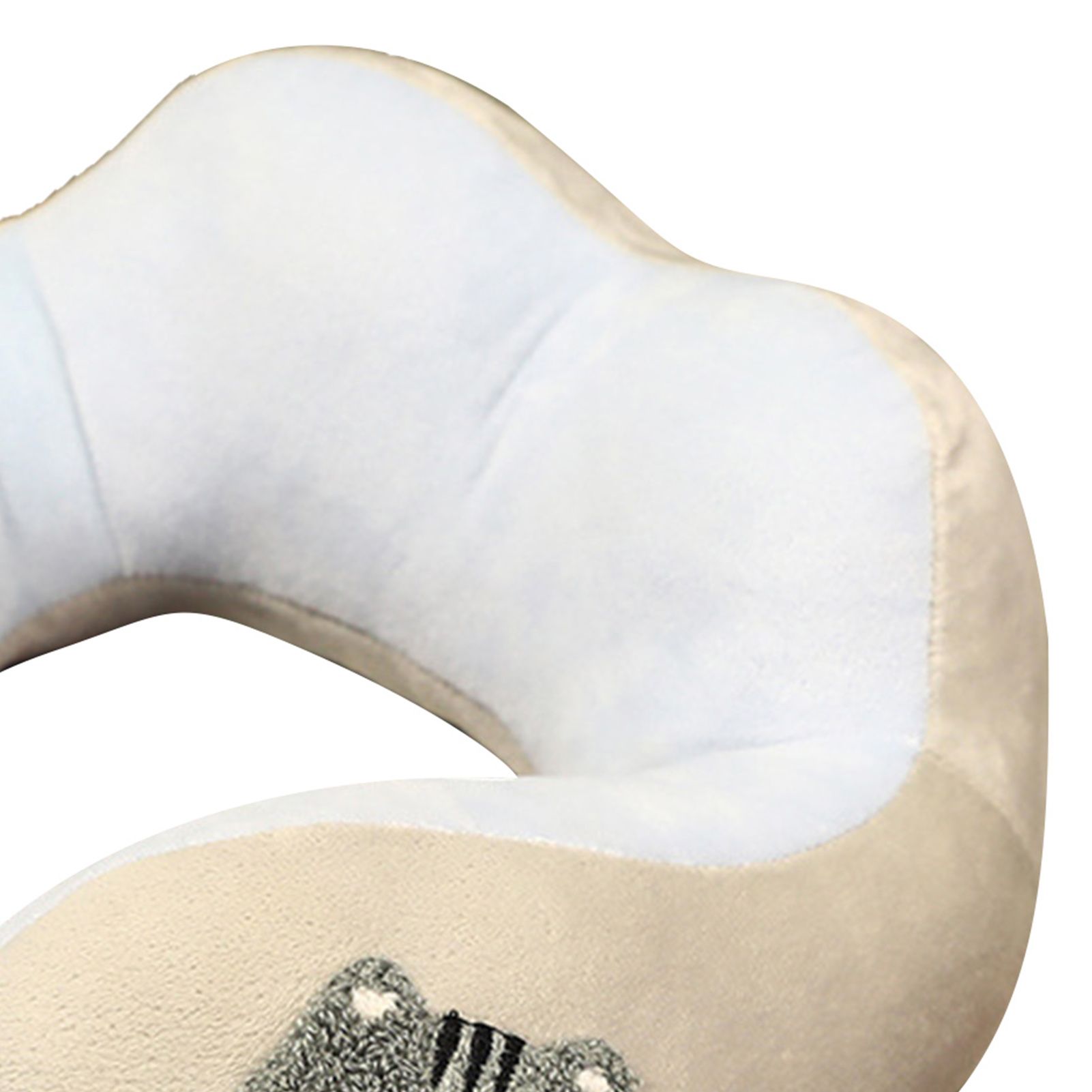 Neck Pillow Cute Animal High Resiliency U Shaped Headrest Airplane Pillow for view 5