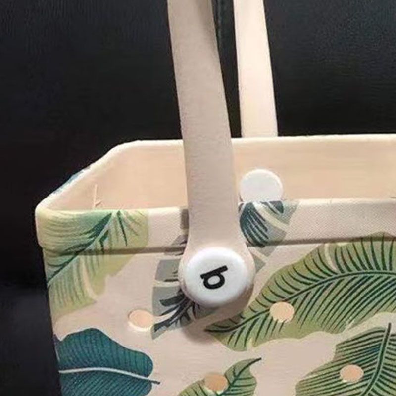 Women Storage EVA Handbag Hole Design Beach Casual Bag for Outdoor Sport view 3