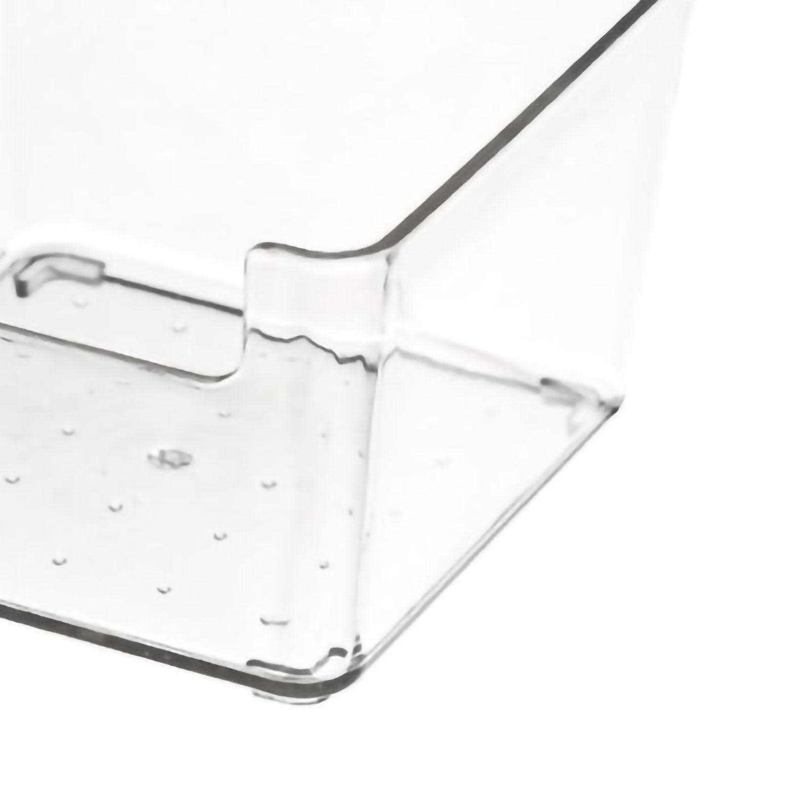 Drawer Storage Trays Durable Transparent Plastic Drawer Storage Divid Box for view 3