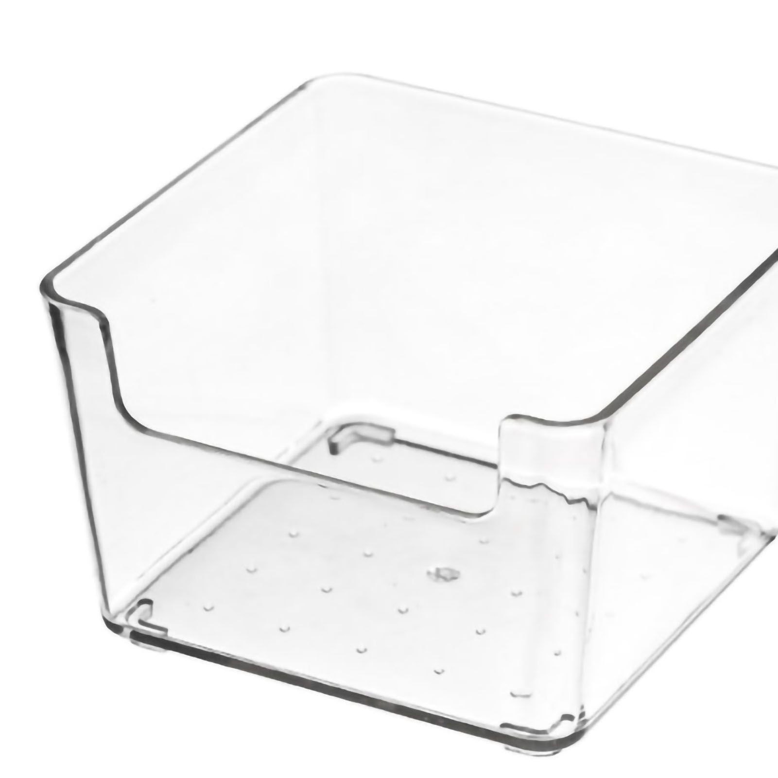 Drawer Storage Trays Durable Transparent Plastic Drawer Storage Divid Box for view 5