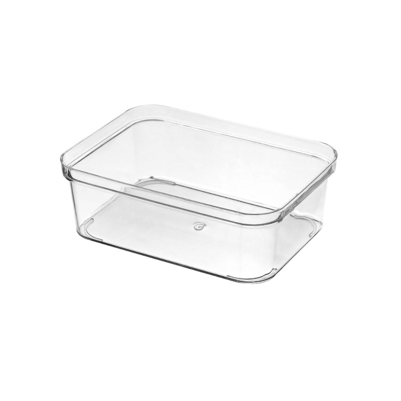Drawer Storage Trays Durable Transparent Plastic Drawer Storage Divid Box for