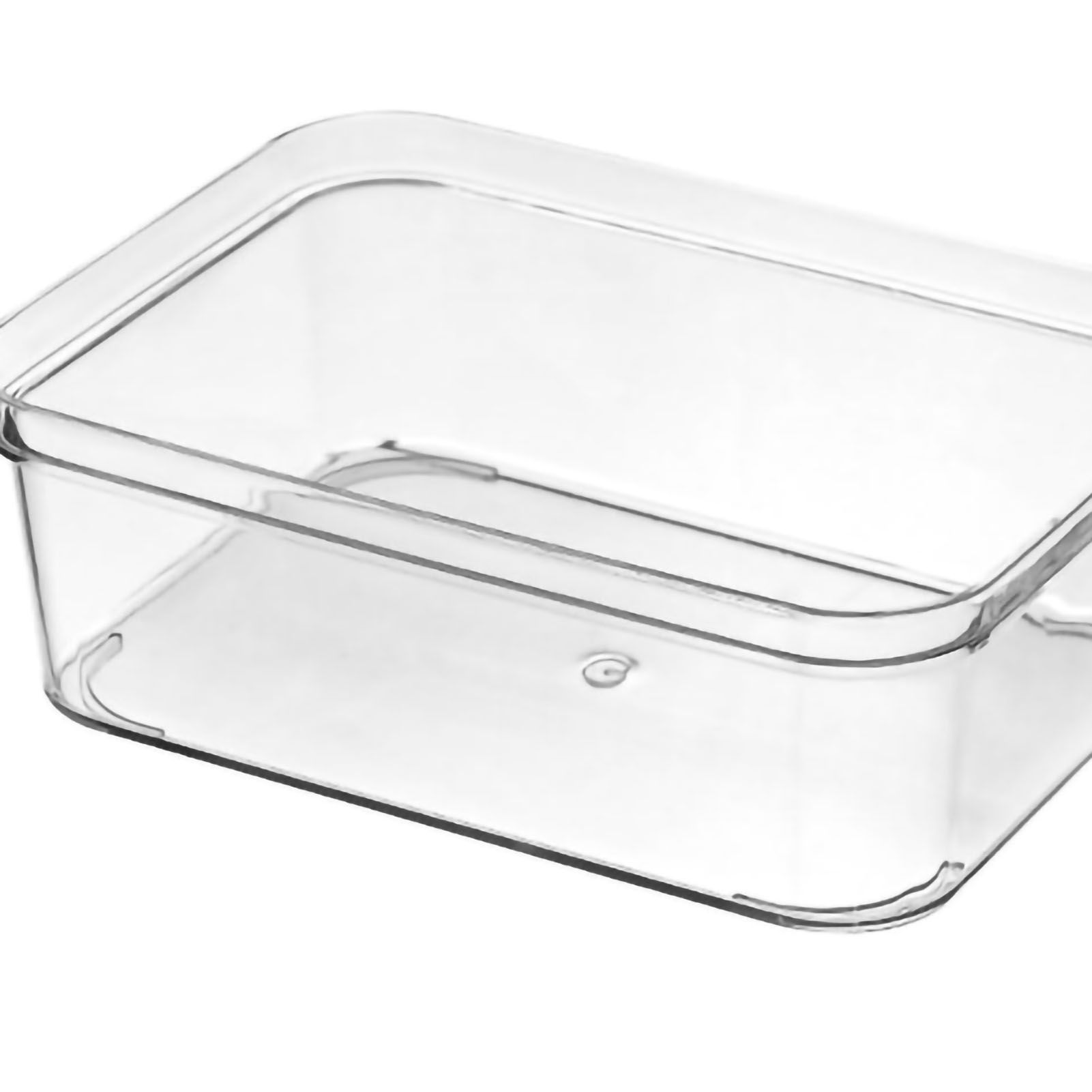 Drawer Storage Trays Durable Transparent Plastic Drawer Storage Divid Box for view 5