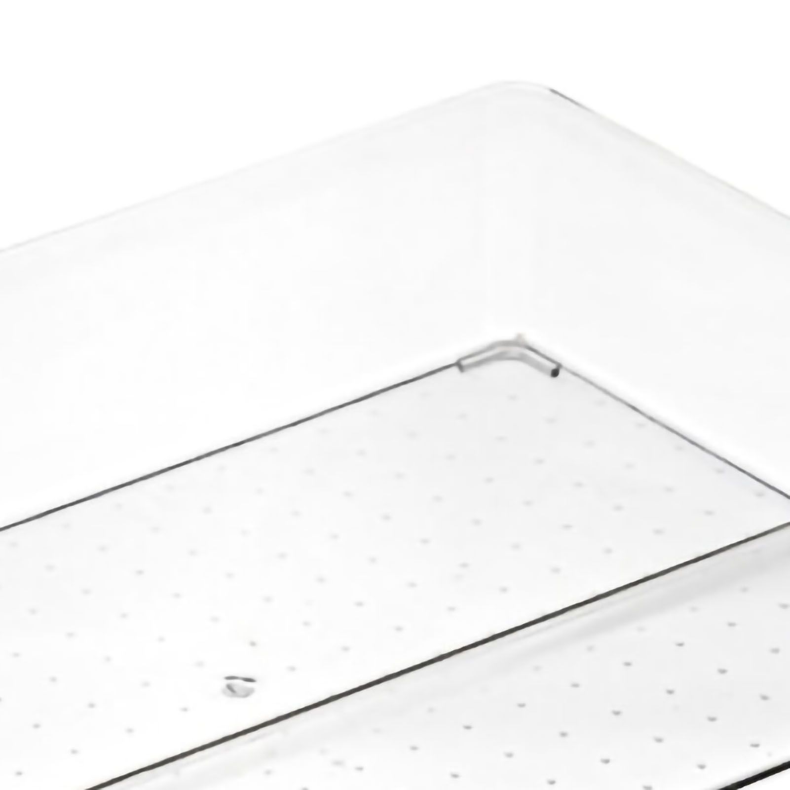 Drawer Storage Trays Durable Transparent Plastic Drawer Storage Divid Box for view 4