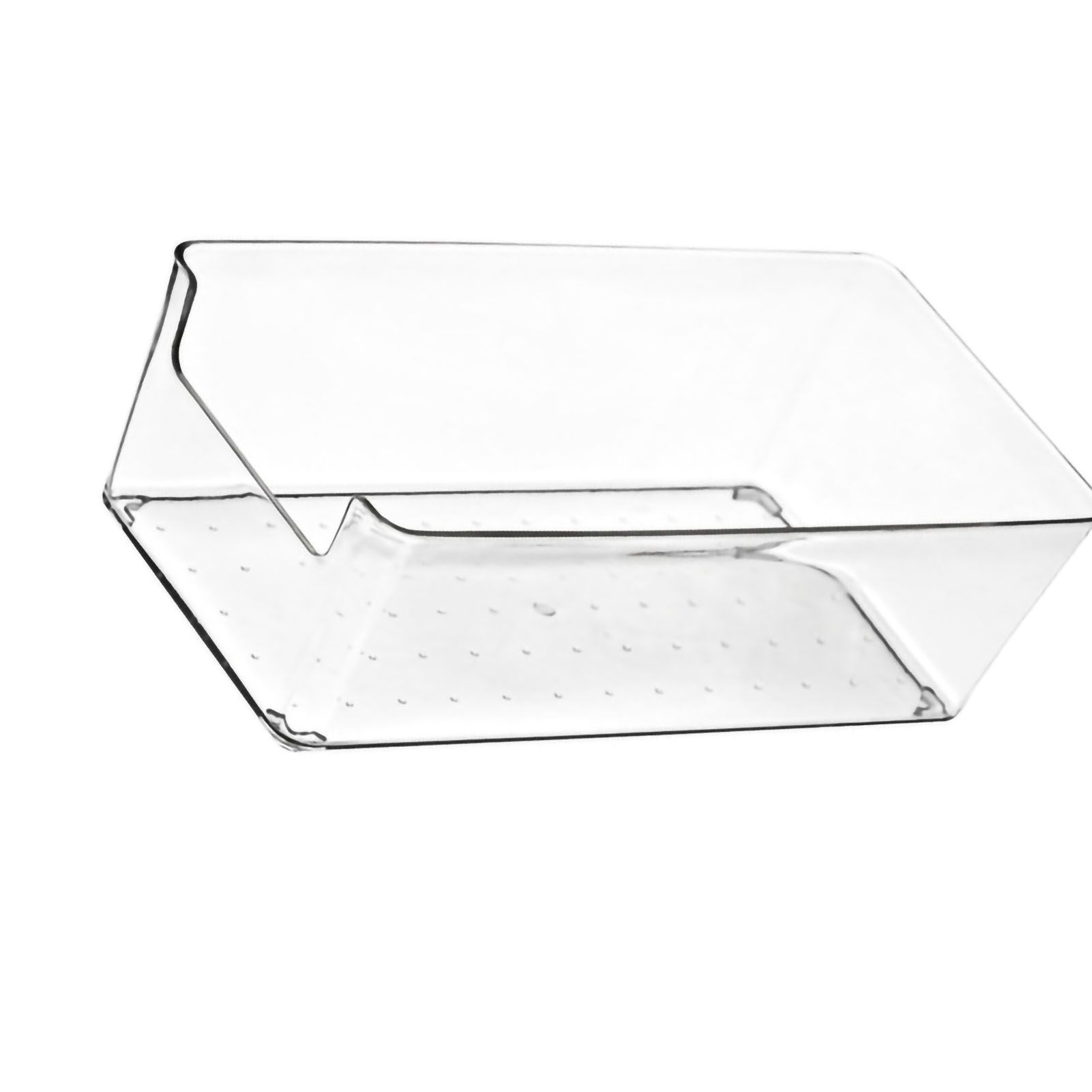 Drawer Storage Trays Durable Transparent Plastic Drawer Storage Divid Box for view 4