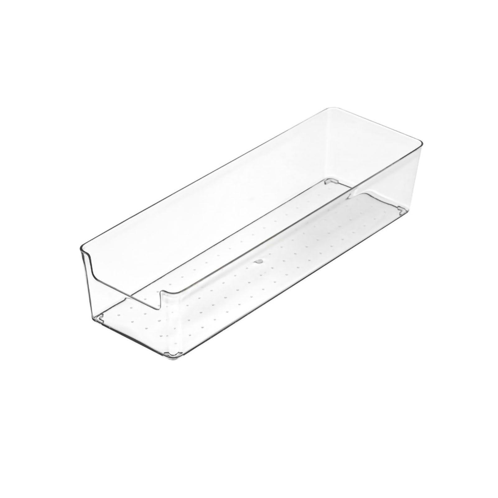 Drawer Storage Trays Durable Transparent Plastic Drawer Storage Divid Box for
