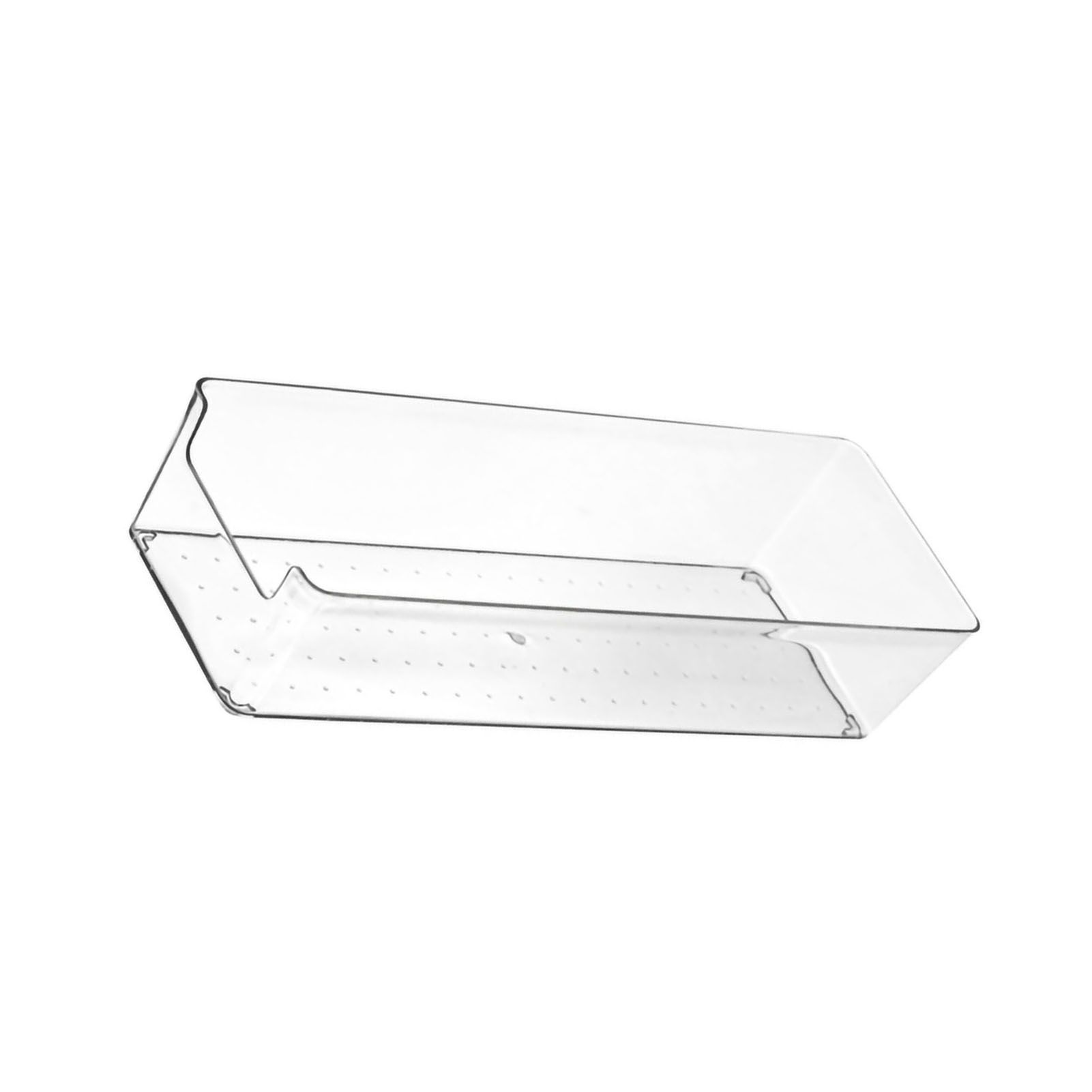 Drawer Storage Trays Durable Transparent Plastic Drawer Storage Divid Box for view 2