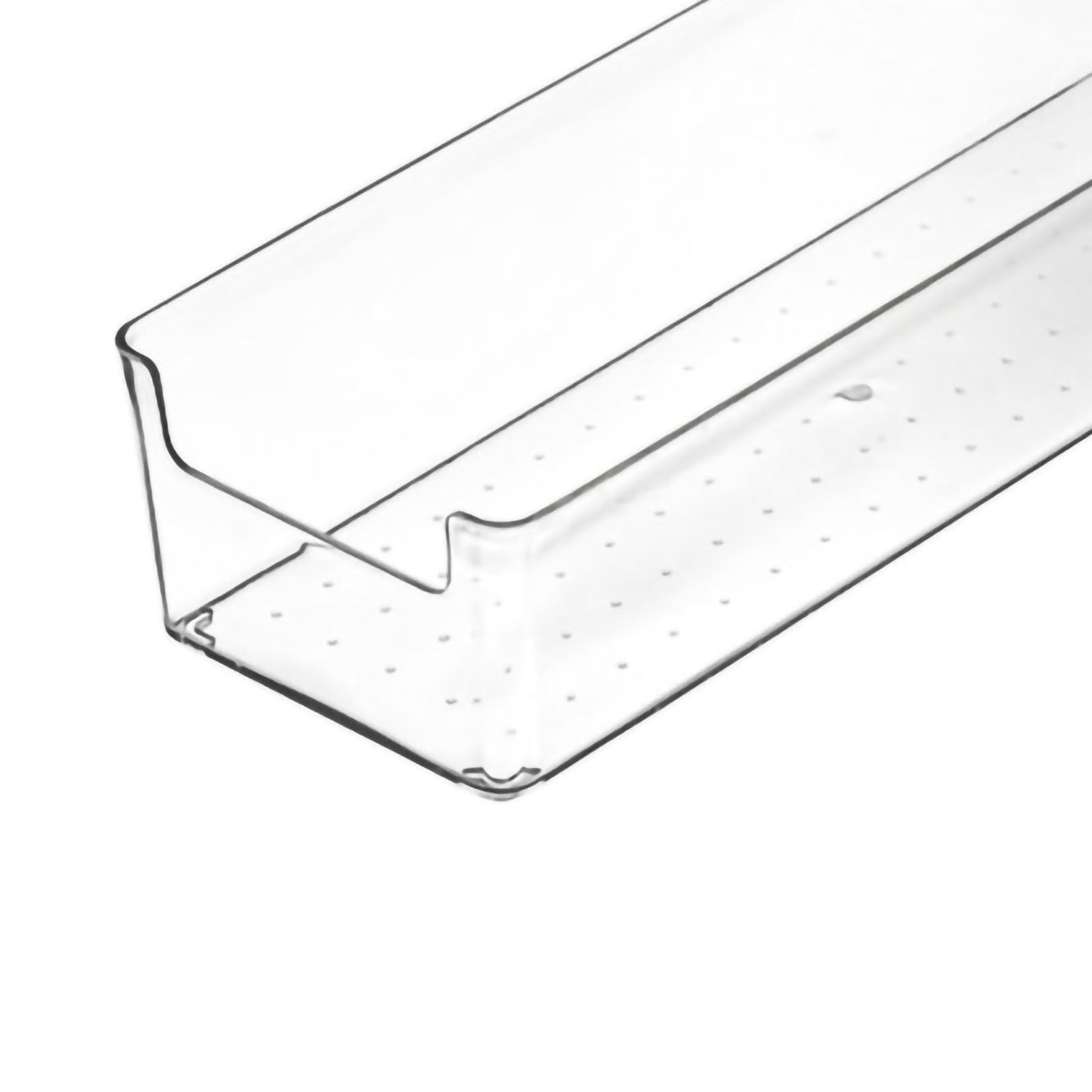 Drawer Storage Trays Durable Transparent Plastic Drawer Storage Divid Box for view 5