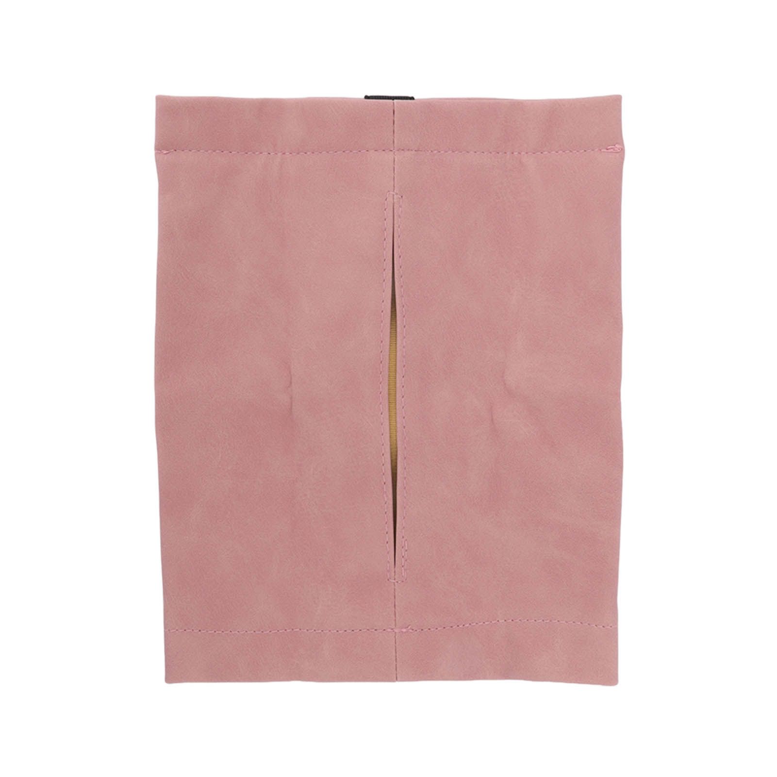 Car Tissue Holder Soft Wearable Odorless Plush Wipes Case Car Napkin Dispenser view 2