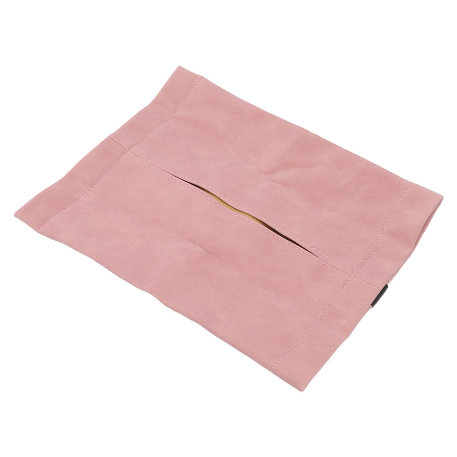 Car Tissue Holder Soft Wearable Odorless Plush Wipes Case Car Napkin Dispenser view 3