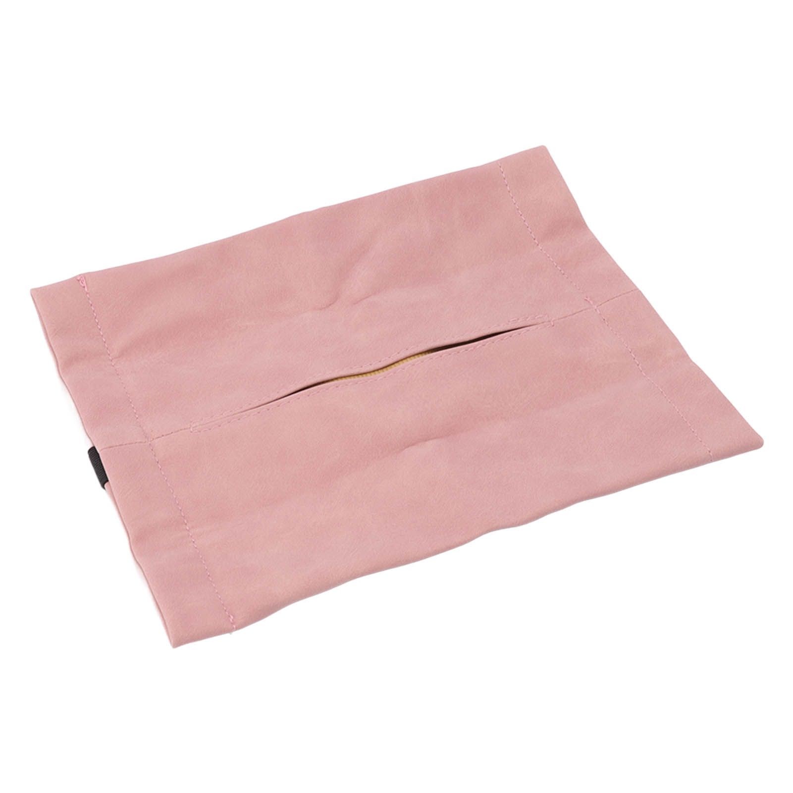 Car Tissue Holder Soft Wearable Odorless Plush Wipes Case Car Napkin Dispenser view 4